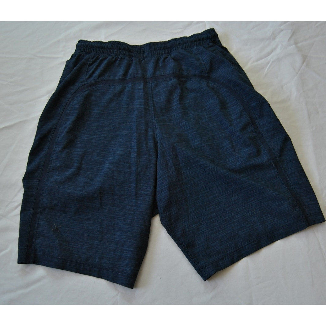 Lululemon Navy Blue X-Small 9" Inseam Lined Blue Shorts w/ Pockets
