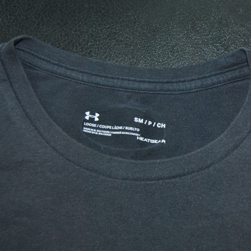 Under Armour Project Rock Small Black Short Sleeve Shirt