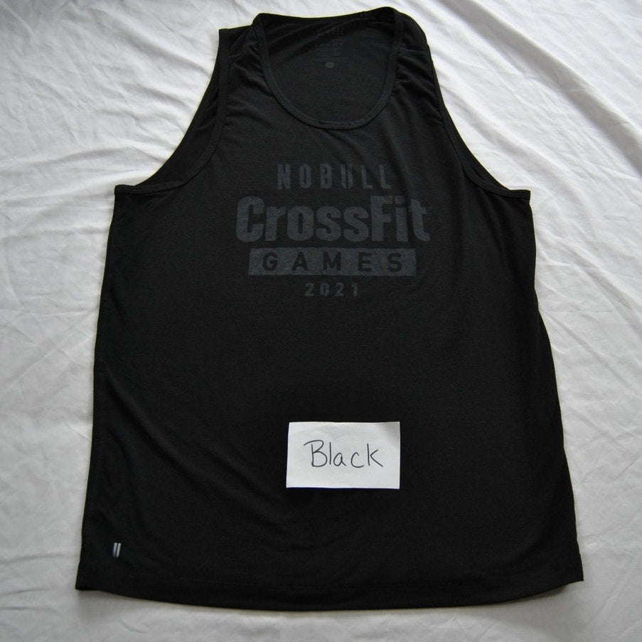 NOBULL CrossFit 2021 Black Tank Top