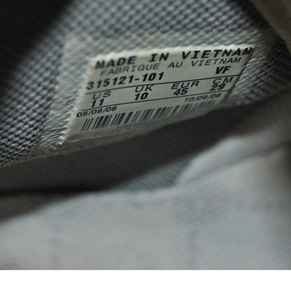 Nike Air Force 1 High Top Shoes Gray White
