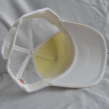 The Winston Vintage White Snap Back Trucker Hat