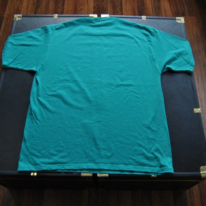 Wolf by Mike Patrick Large Teal Short Sleeve Shirt