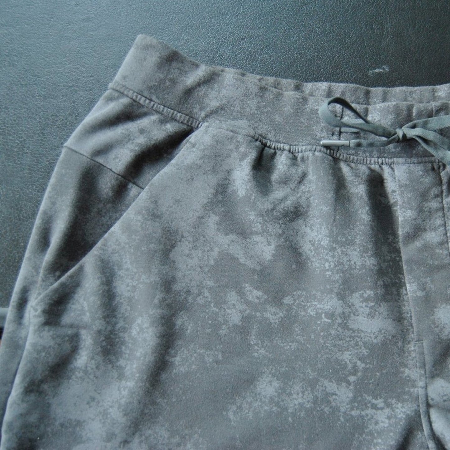 Lululemon Large Gray Sweat Shorts w/ Two Front & One Back Pocket