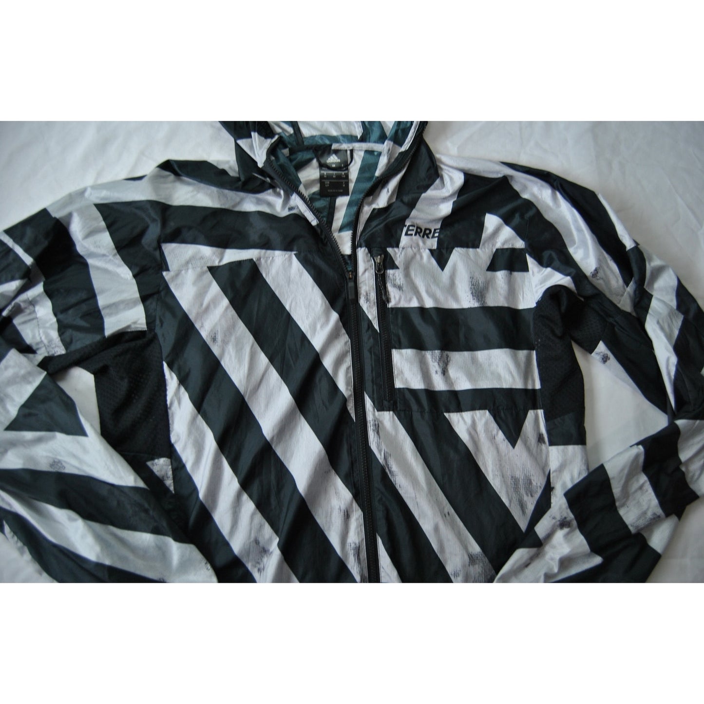 Adidas Terrex Xperior Small Light Windweave Lightwight Full Zip Up Jacket