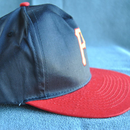 Pittsburgh Pirates x True Value Vintage Black w/ Red Brim Snap Back Hat