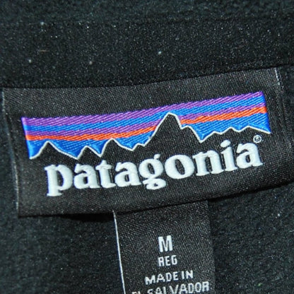 Patagonia Micro D Medium Black 1/4 Zip Fleece Pullover