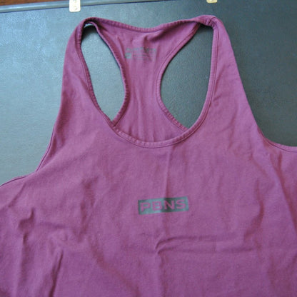 Alphalete PBNS Medium Purple/Maroon and Black Tank Top
