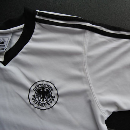Deutscher Fussball-Bund Medium White & Black Adidas Jersey
