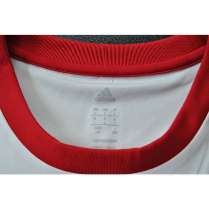 New York Red Bulls MLS Red & White Adidas Jersey Size: Large
