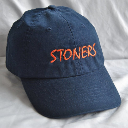 Stoners Blue Orange Headshot Dad Hat w/ Adjustable Strap