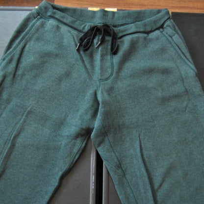 Lululemon X-Large Green Thick Cotton Fleece Sweatpants