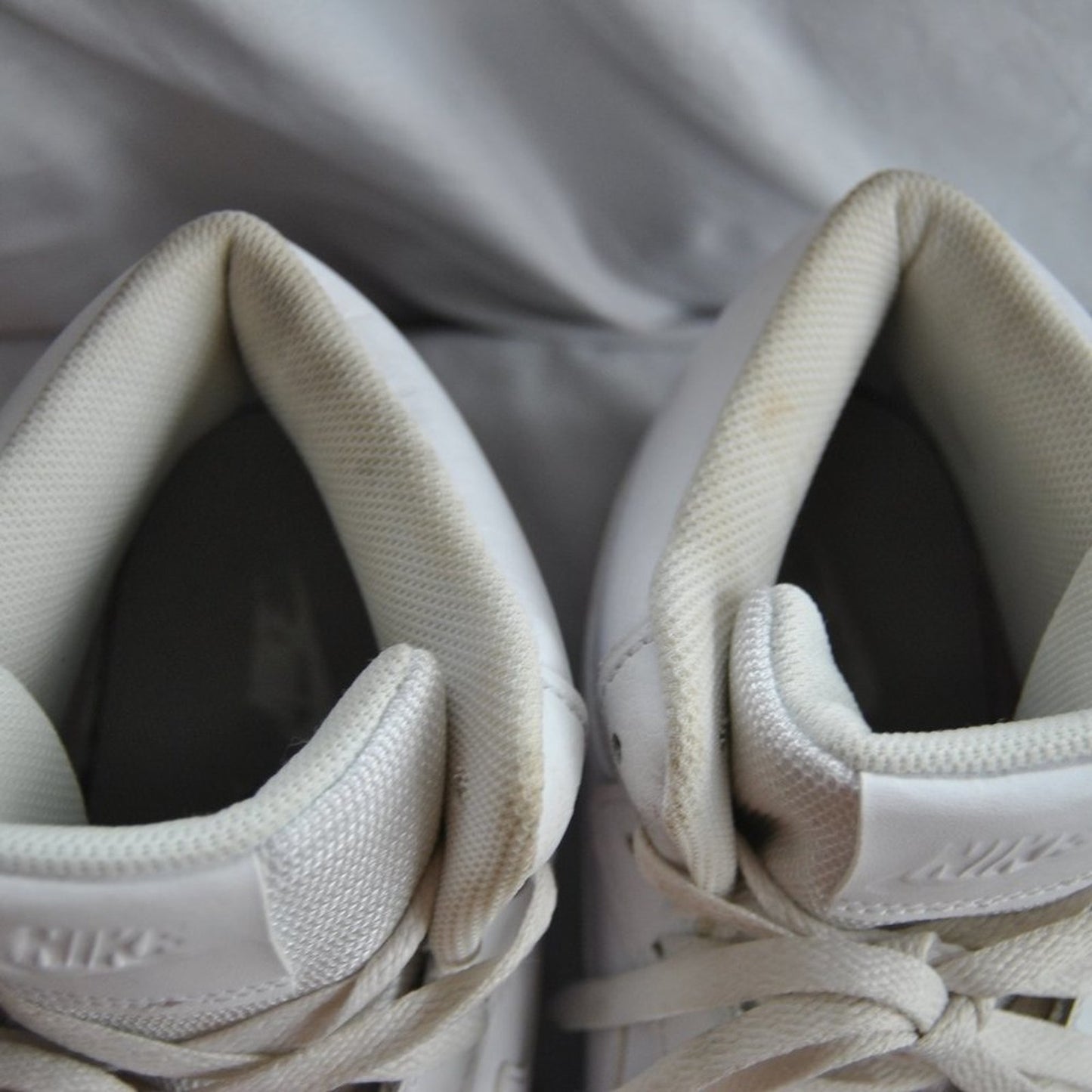 Nike Ebernon Mid All White Shoes Men's Size 11.5