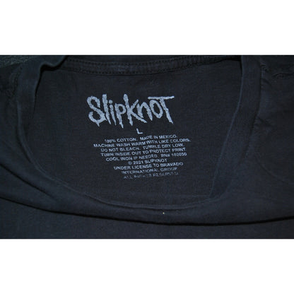 Slipknot Large Black Crop Top