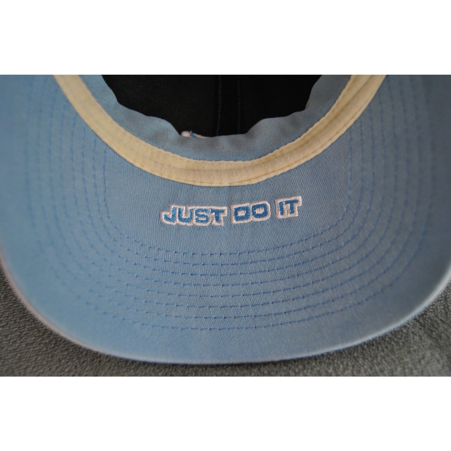 Nike Classic Baby Blue Fitted Curved Brim Hat