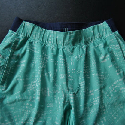 Lululemon Medium/Large Teal Blue Athletic Hybrid Shorts