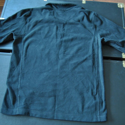 Patagonia Micro D Medium Black 1/4 Zip Fleece Pullover