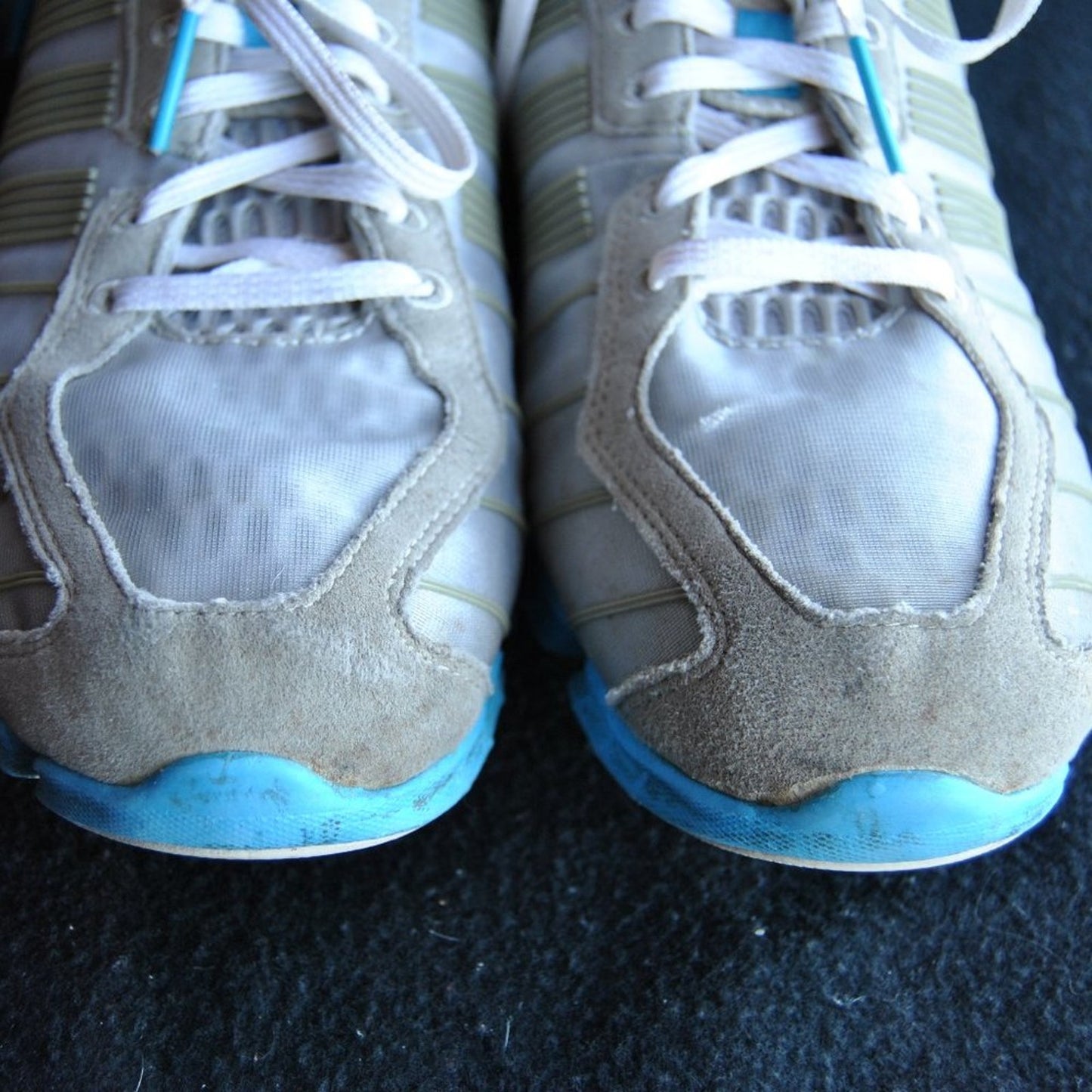 Adidas Clima Cool  Gray & Blue Size: 8.5 Women's Running Shoes