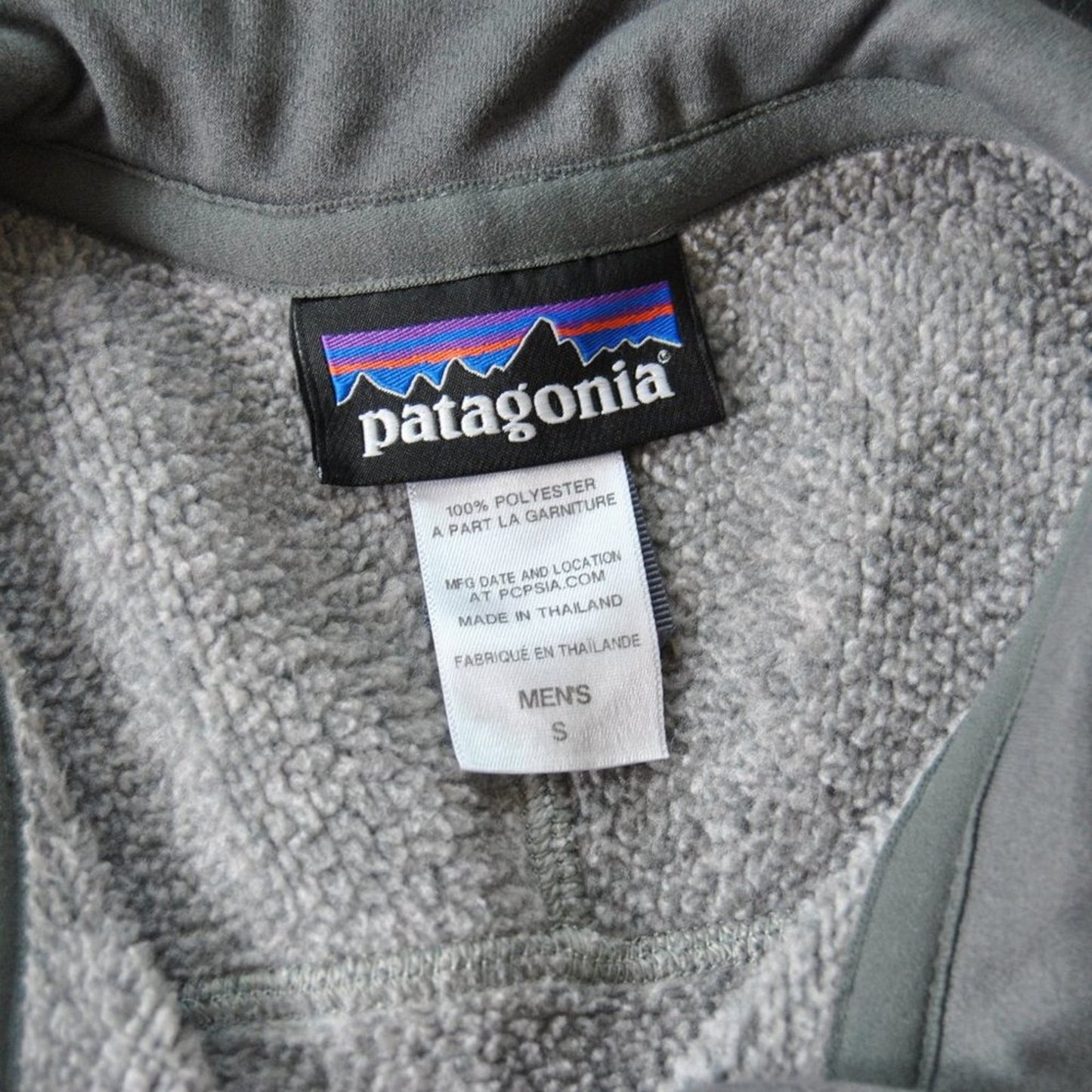 Patagonia Better Sweater Small Gray Quarter-Zip Pullover Fleece