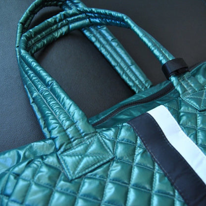 Oliver Thomas x Pelton Very Rare Teal Duffle Bag w/ Small Inner Tote