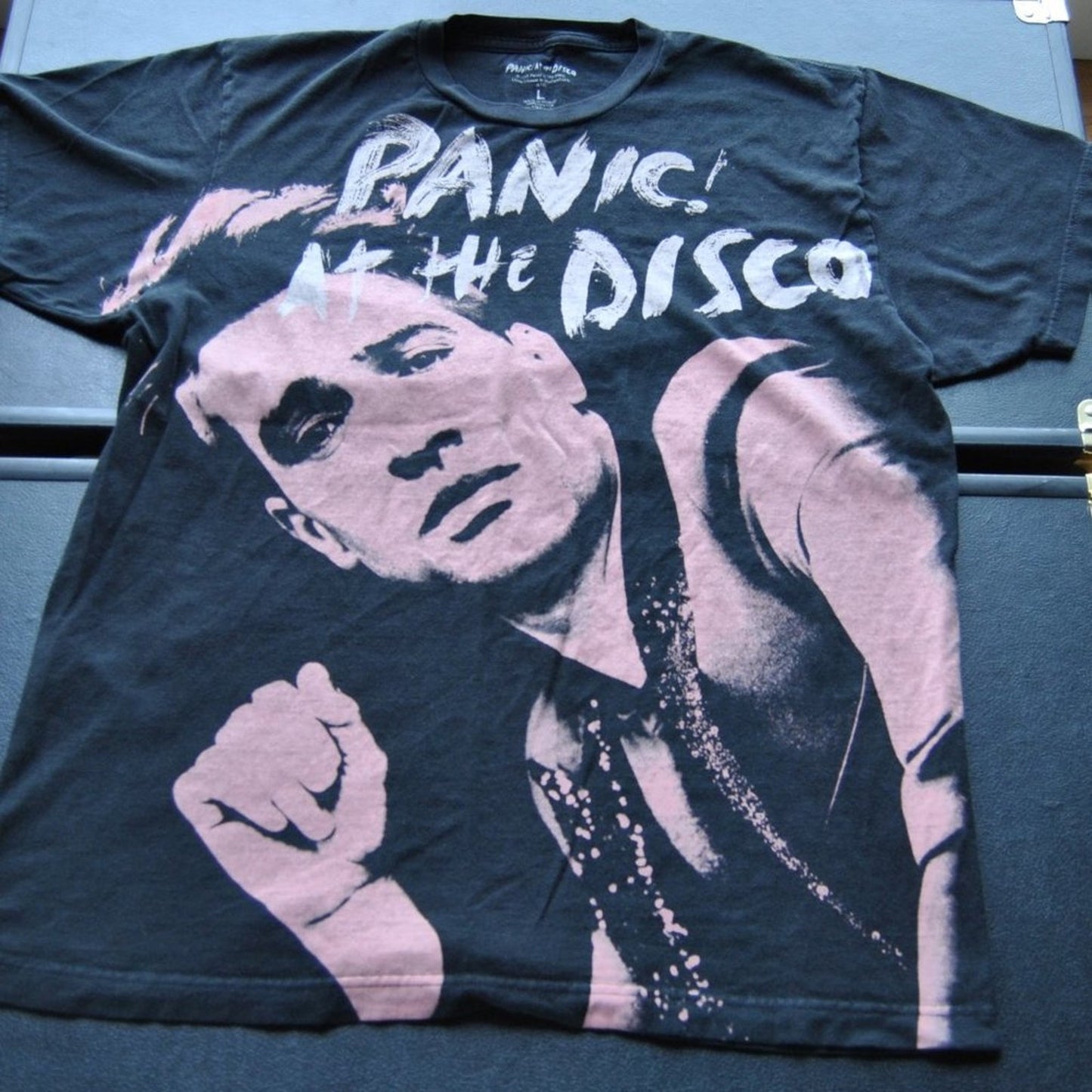Panic! At the Disco Large Black Short Sleeve Shirt