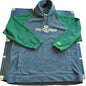 Green Bay Packers Football NFL X-Large Fleece Hoodie Vintage Green & Gray