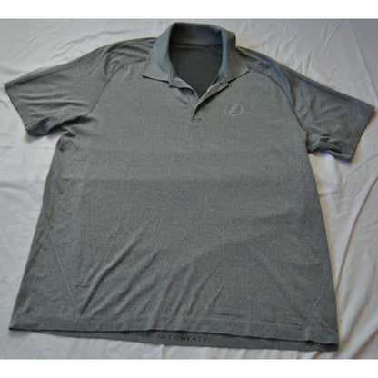 Lululemon Gray Tampa Bay Lightning XXL Short Sleeve Polo Shirt