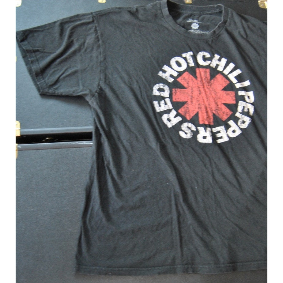 Red Hot Chili Peppers 2X-Large Black Short Sleeve Shirt