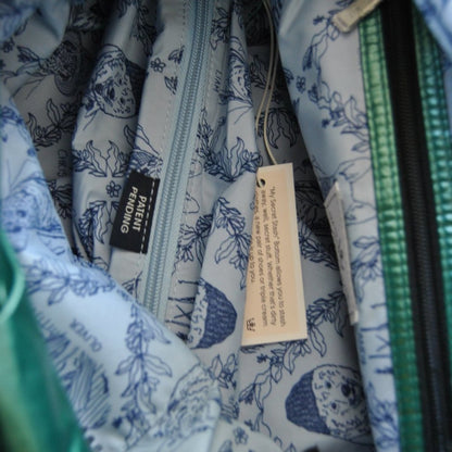 Oliver Thomas x Pelton Very Rare Teal Duffle Bag w/ Small Inner Tote