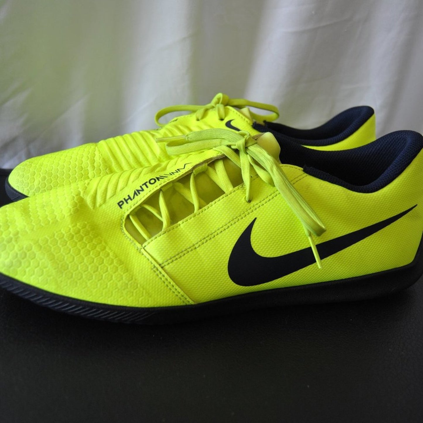 Nike Phantom Venom Neon Yellow & Black Turf Shoes Size: 12