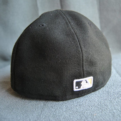 Pittsburgh Pirates 59Fifty 7 3/8 Black and Yellow Fitted Team Hat