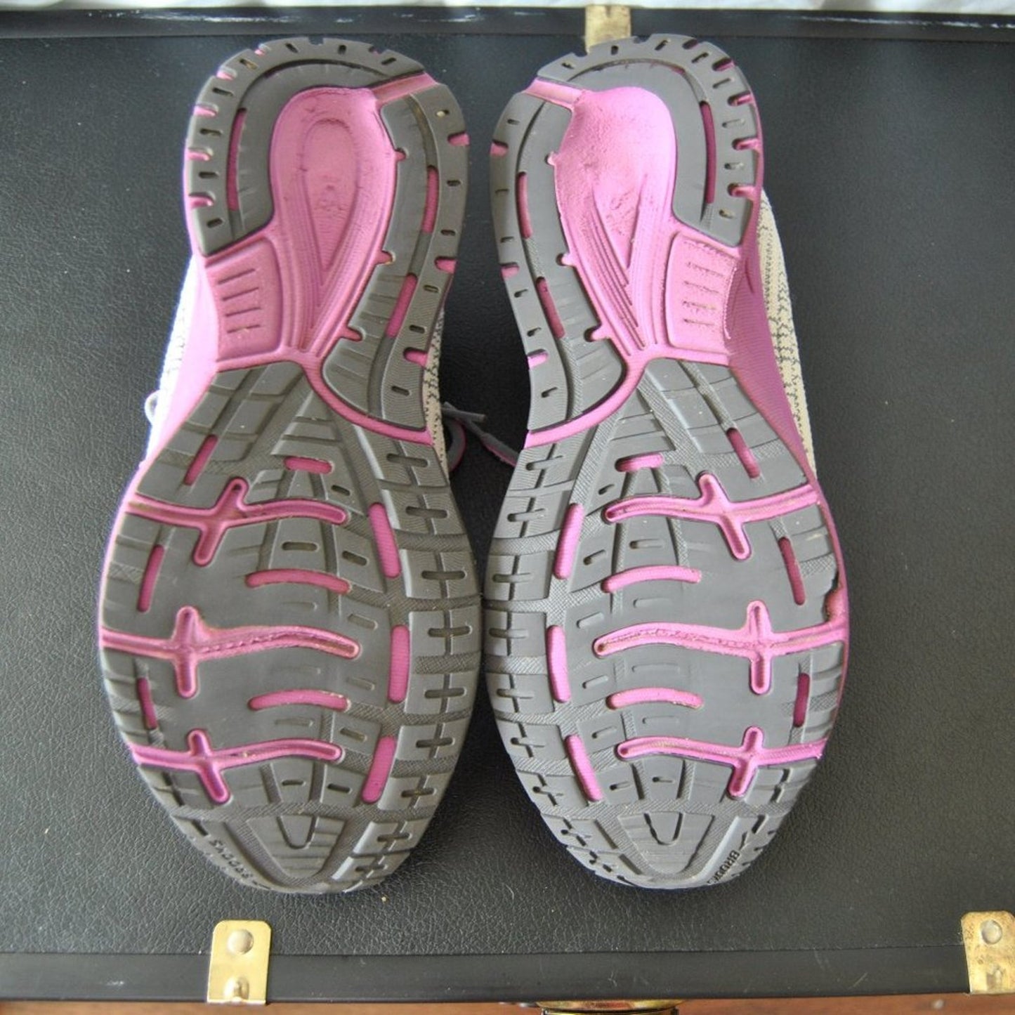 Brooks Revel 3 Pink and Gray Size 10 Running Shoe