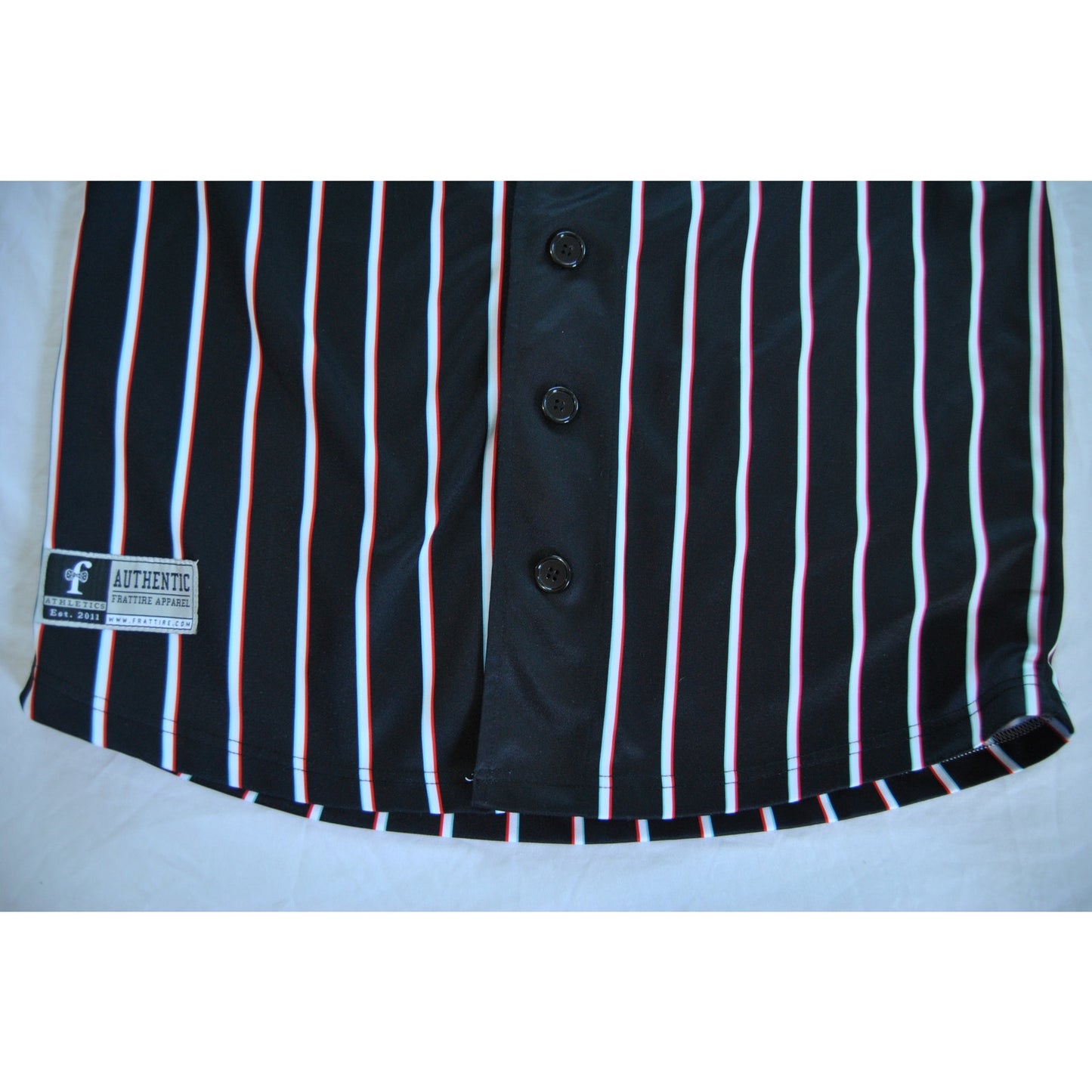 Wubaholics Jersey Shirt Black with Trippy Stripes #19
