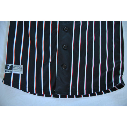 Wubaholics Jersey Shirt Black with Trippy Stripes #19