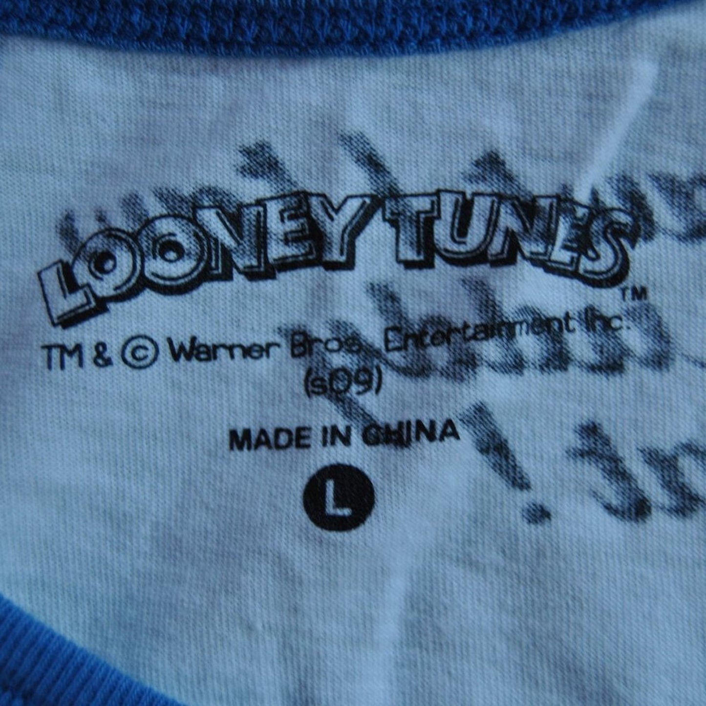 Looney Tunes Tweety & Sylvester Large White Tank Top