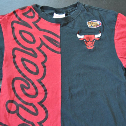 Chicago Bulls Mitchell & Ness NBA Finals 1996 Medium Red & Black Short Sleeve