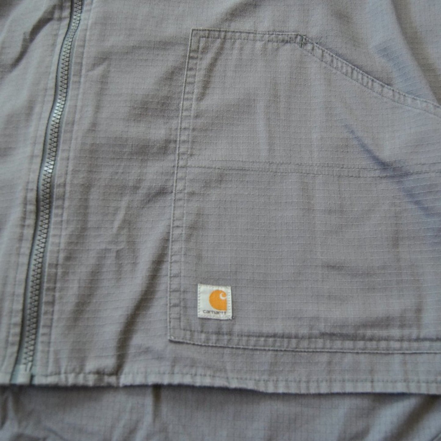 Carhartt Men's Rugged Flex Ripstop Utility Warm-Up Medium Lightweight Jacket
