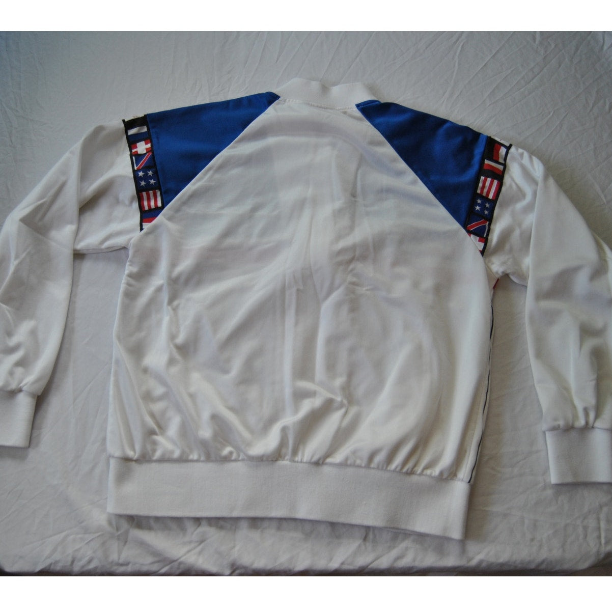 Vintage 80s Slazenger Jimmy Connors Full Zip Track Jacket Mens Large