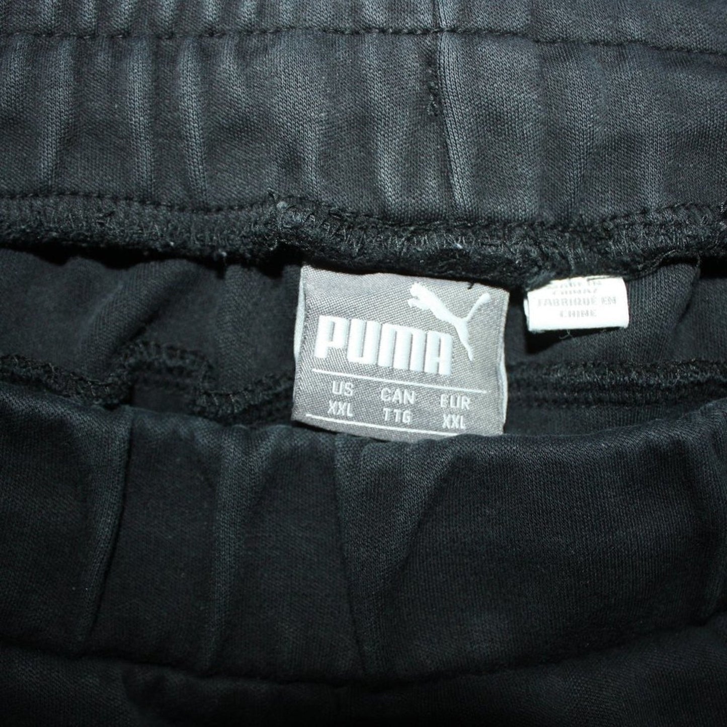 Puma Black 2X-Large Heavy-duty Shorts with Zipper Pockets