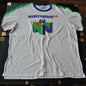 Nintendo 64 2X-Large While Short Sleeve Shirt