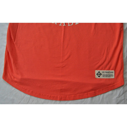 Project Rock Medium Orange Ohana Short Sleeve Shirt