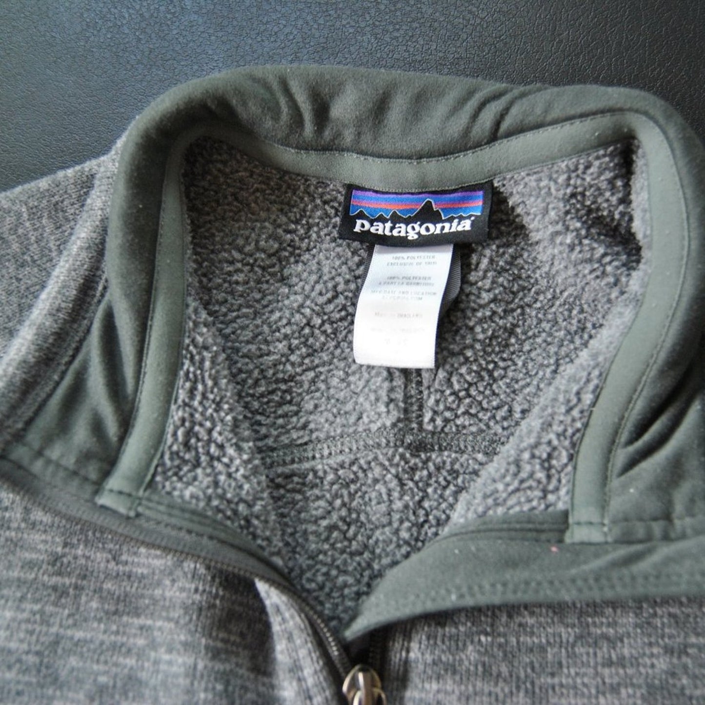 Patagonia Better Sweater Small Gray Fleece Jacket