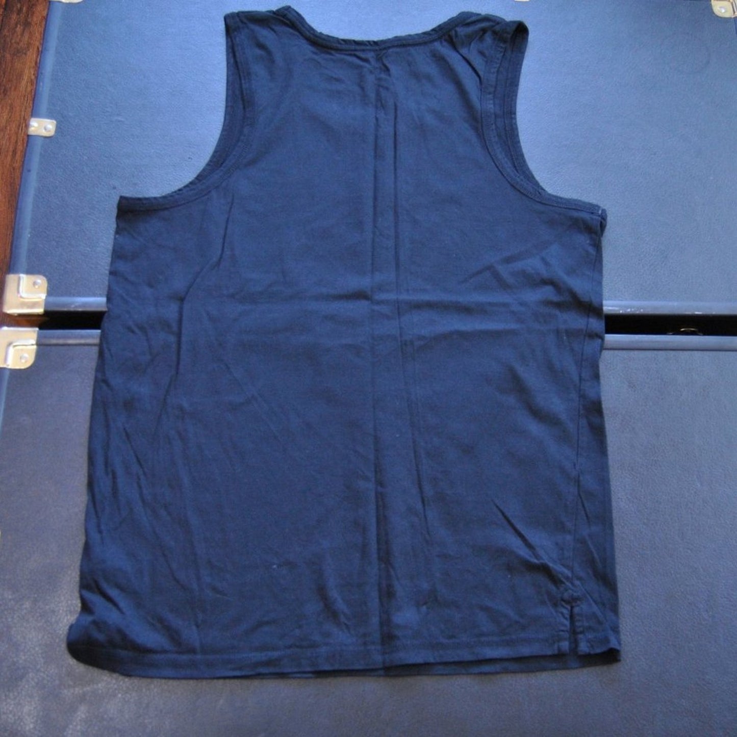 Calvin Klein Medium Black Tank Top w/ Rainbow Logo on Front