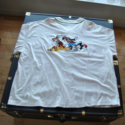 Mickey Inc Short Sleeve Team Mickey XX-Large Button up Baseball Jersey