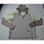 Nike Trail Lightweight Medium Gray & Yellow Quarter-zip Hoodie
