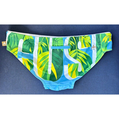 Marcuse Baby Blue w/ Plant Inspired Design Brief Size: Medium