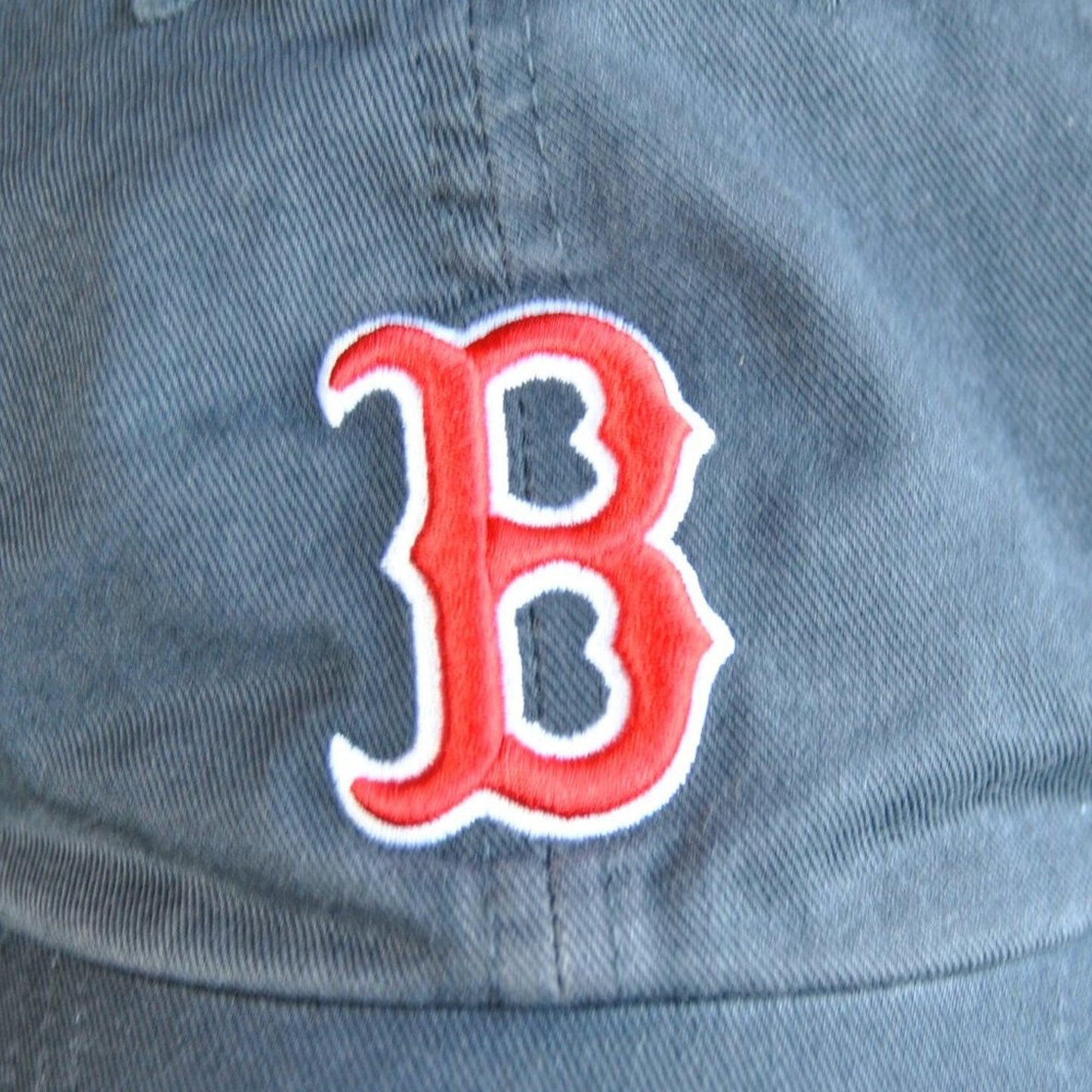 Boston Red Socks MLB Large Blue & Red Fitted Hat