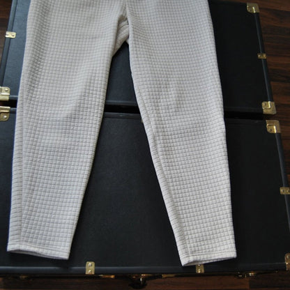 Lululemon Tan Lab Kosaten Textured Grid Jogger Sweatpants w/ Pockets Size: 10