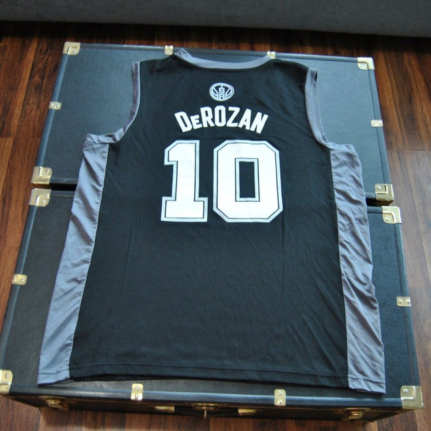 San Antonio Spurs #10 Antonio DeRozan X-Large Black NBA Basketball Jersey