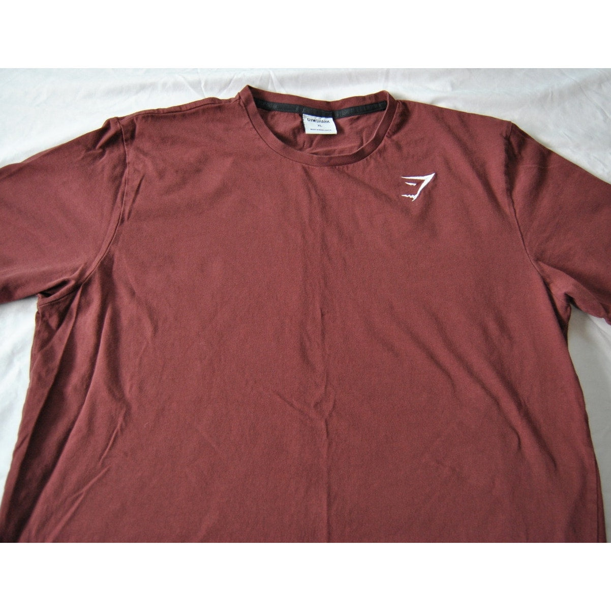 Gymshark Essential X-Large Copper/Orange Short Sleeve Shirt
