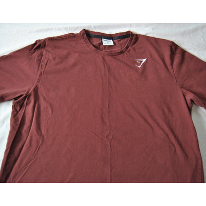 Gymshark Essential X-Large Copper/Orange Short Sleeve Shirt